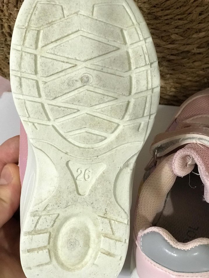 Kız Çocuk Pembe Pastel Sneaker - Görsel 5