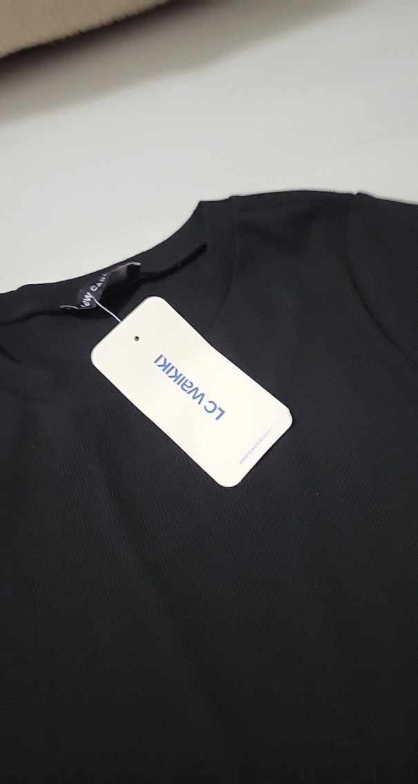 Siyah Mikro Elbise - Görsel 2