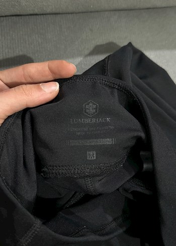 Lumberjack Siyah ince Kadın Tayt - Görsel 3