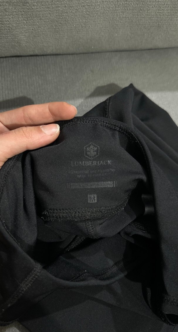 Lumberjack Siyah ince Kadın Tayt - Görsel 3