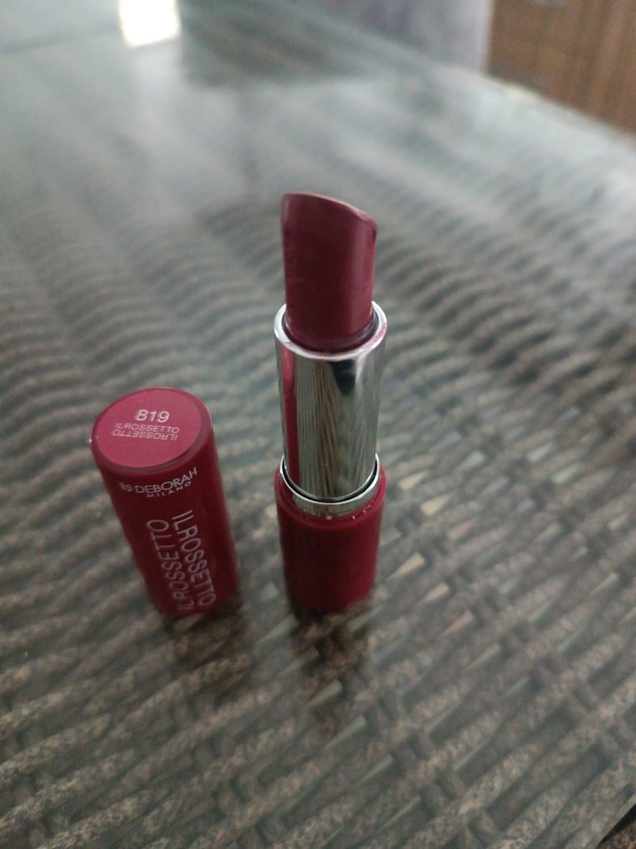 Deborah Milano Parlak Bordo Ruj 819 numara - Görsel 2
