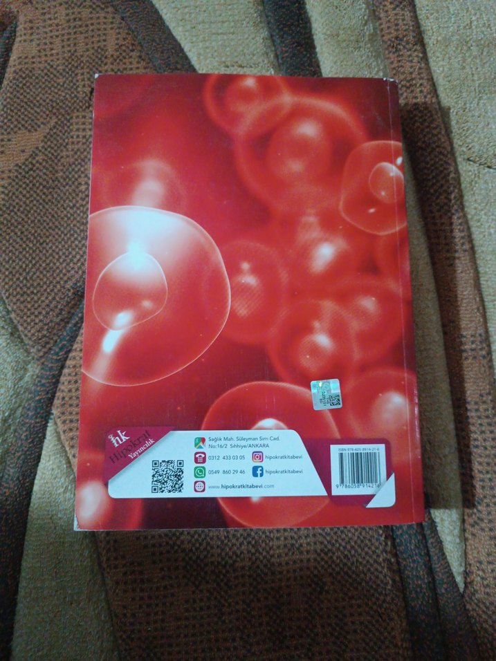 Tıbbi Biyoloji Ders Kitabı 10. Baskı hiç kullanılmadı - Görsel 3