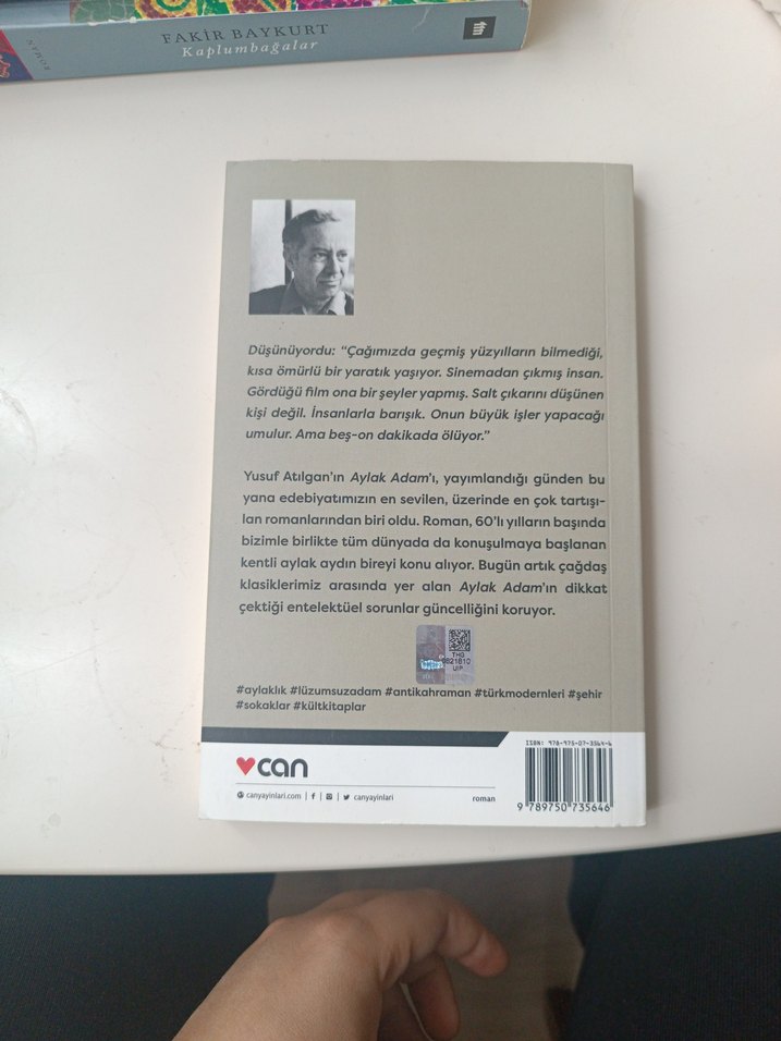 Yusuf Atılgan - Aylak Adam Romanı - Görsel 2