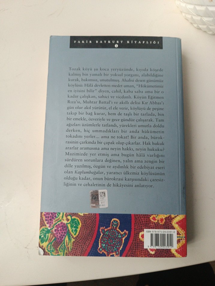 Kaplumbağalar - Fakir Baykurt - Görsel 2