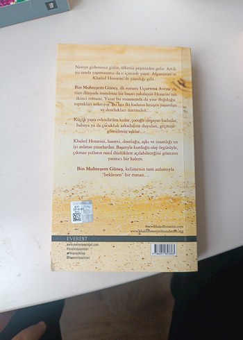 Bin Muhteşem Güneş - Khaled Hosseini - Görsel 2