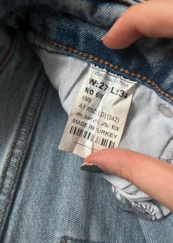 Düz Kesim Jean Açık Mavi Regular Fit Denim Pantolon - Görsel 8
