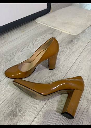 Bizon Parlak Stiletto Kadın Ayakkabı - Görsel 6