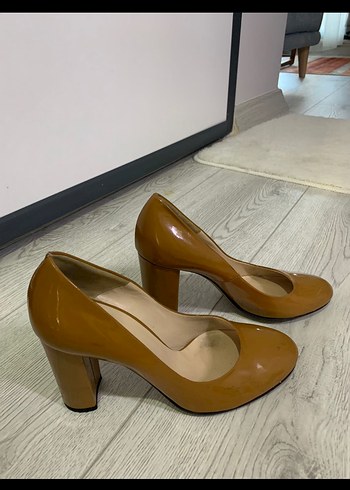 Bizon Parlak Stiletto Kadın Ayakkabı - Görsel 2