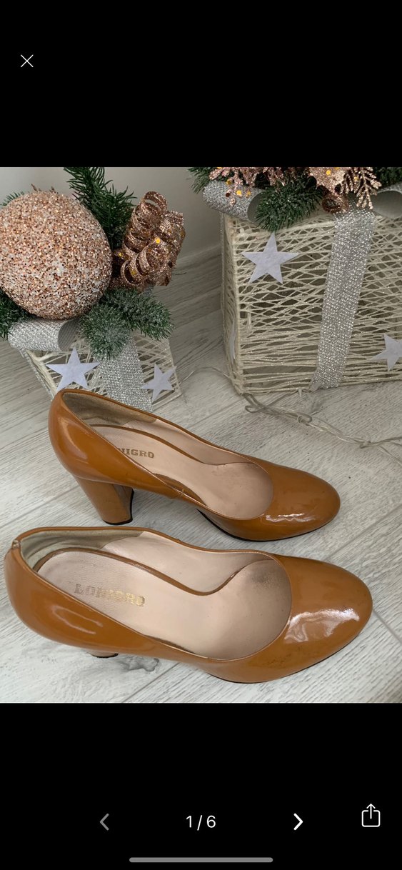 Bizon Parlak Stiletto Kadın Ayakkabı - Görsel 4