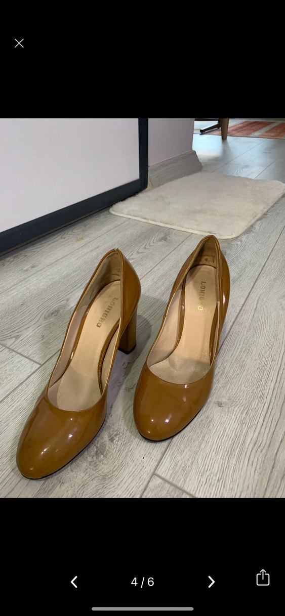 Bizon Parlak Stiletto Kadın Ayakkabı - Görsel 3