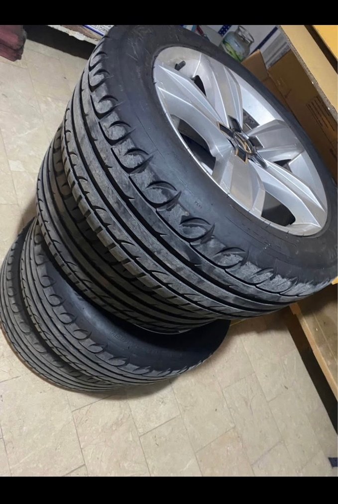 WW COMFORTLİNE ORJİNAL JANT LASTİK205/55/17 - Görsel 2