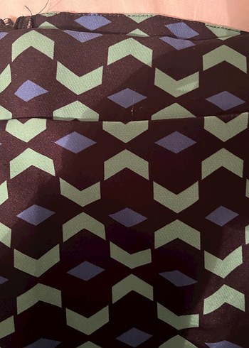 Fırfırlı Baskılı Mini Etek 2 li - Görsel 4