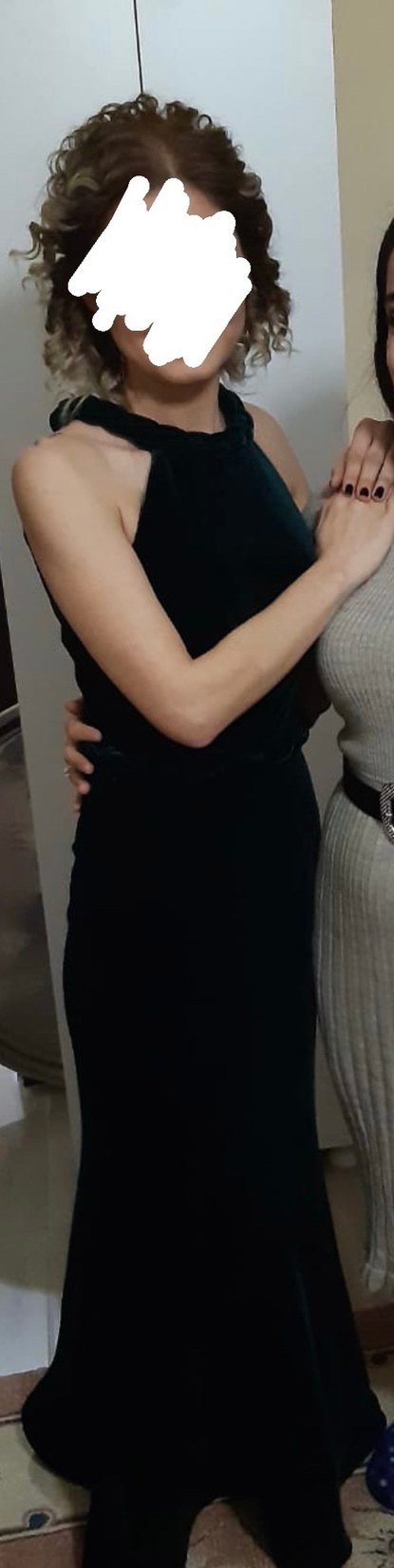 Yeşil Uzun Abiye - Görsel 2