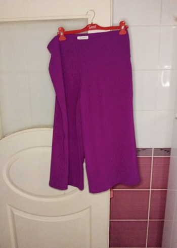 Mor Nakışlı Uzun Kadın Elbise - Görsel 6