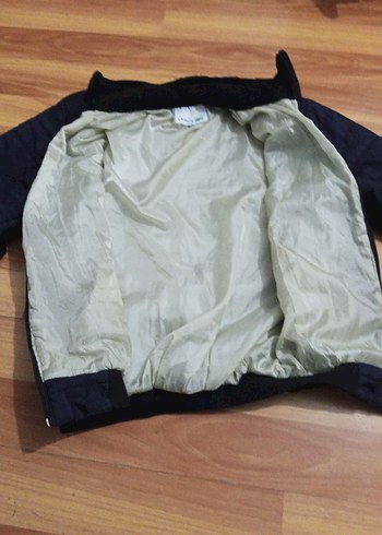 Siyah Erkek Günlük Yüksek Yaka Mont - Görsel 3