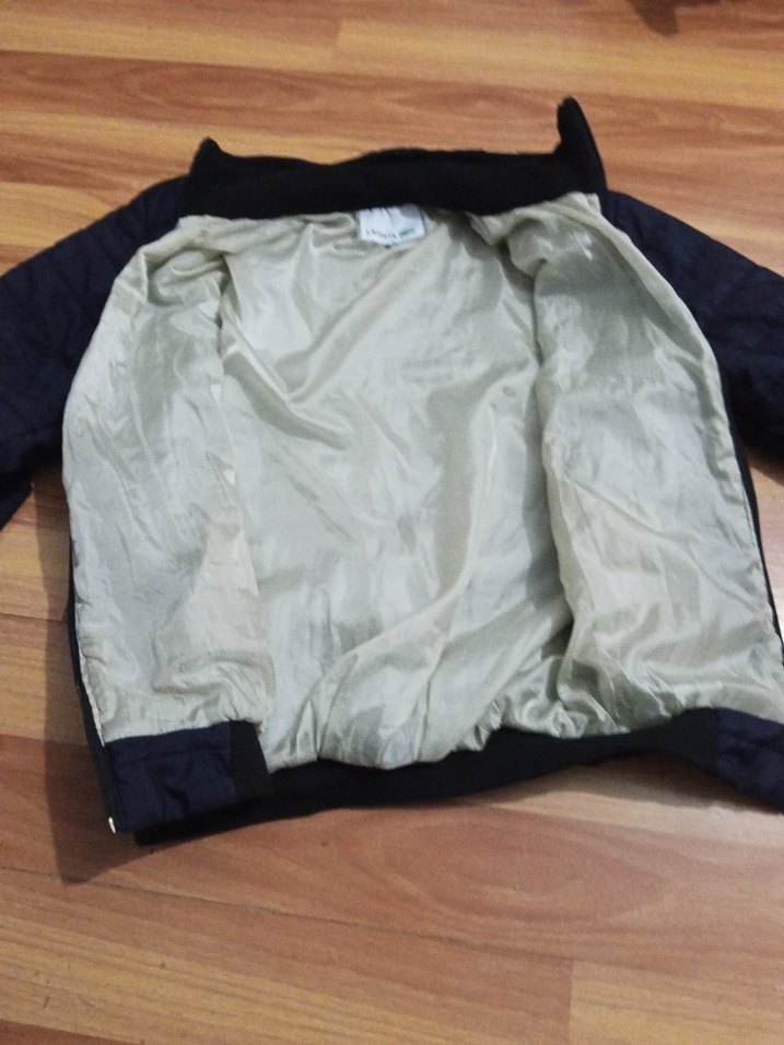 Siyah Erkek Günlük Yüksek Yaka Mont - Görsel 3