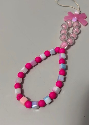 Pembe Boncuklu Bohem Kadın El Zinciri - Görsel 2