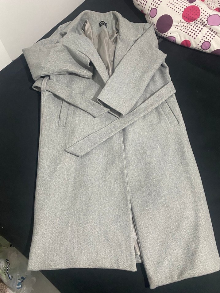 Gri Uzun Kemerli Kaban - Görsel 4