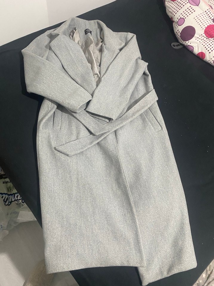 Gri Uzun Kemerli Kaban - Görsel 2