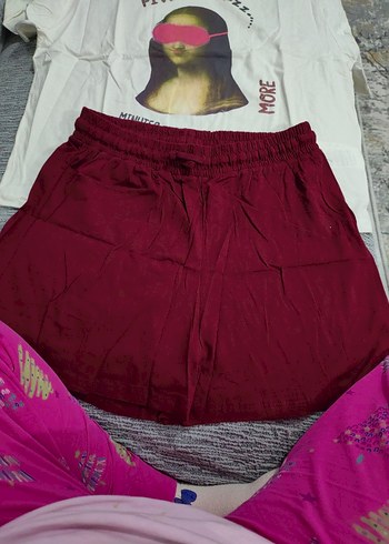 Baskılı Kısa Kollu Beyaz Kadın Pijama Takımı - Görsel 2