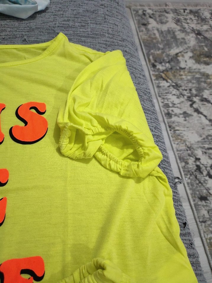 Renkli Kısa Kollu Kadın Şortlu Pijama Takımı - Görsel 3