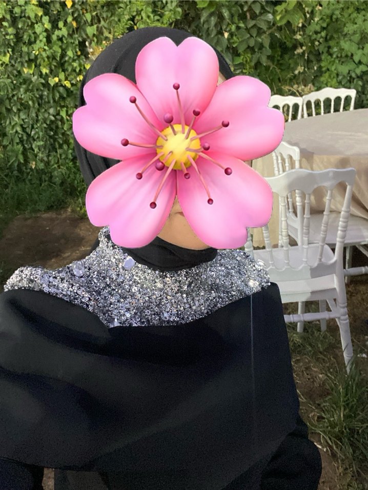 Uzun Siyah Drapeli Kadın abiye - Görsel 2