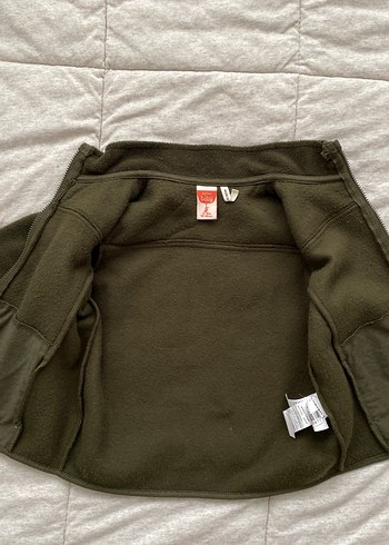 Koyu yeşil Fermuarlı Erkek Çocuk Ceket - Görsel 3