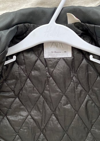 Siyah Deri Biker Ceket - Görsel 4