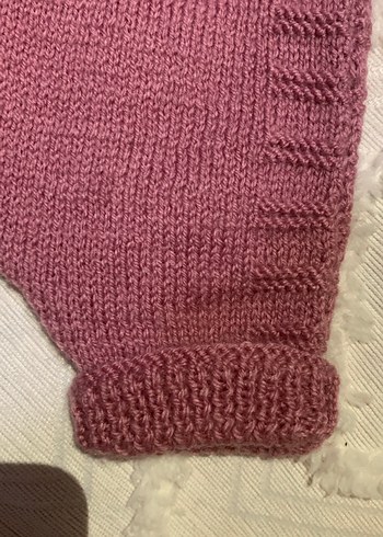 gül kurusu kız bebek tulum - Görsel 6