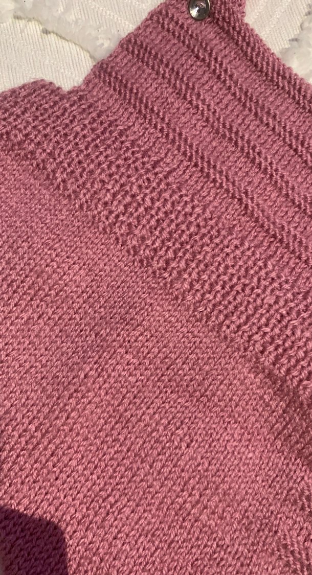 gül kurusu kız bebek tulum - Görsel 4