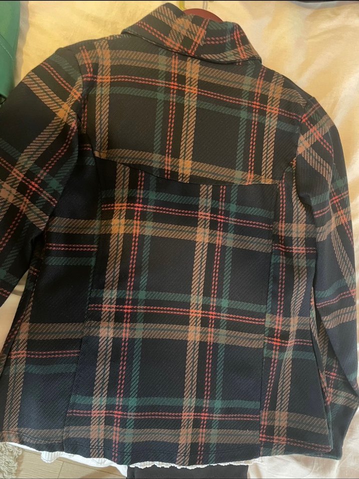 Düğmeli Kahverengi Kadın Blazer Ceket - Görsel 5