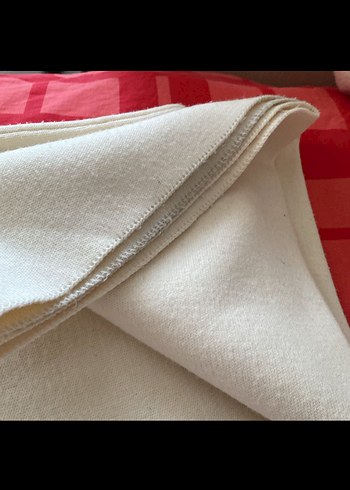 Yüksek Yakalı Beyaz Kadın Triko Takım - Görsel 7