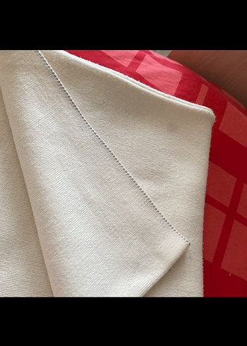 Yüksek Yakalı Beyaz Kadın Triko Takım - Görsel 6