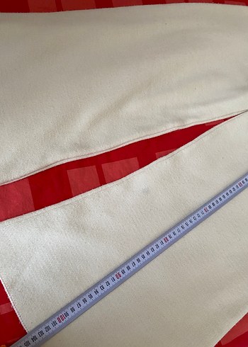 Yüksek Yakalı Beyaz Kadın Triko Takım - Görsel 5