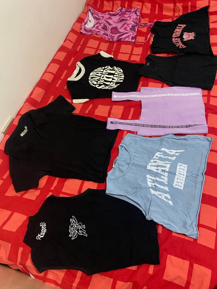 Toplu Crop Tişörtler - Görsel 2