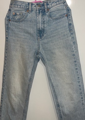 Düz Kesim Kadın Denim Pantolon - Görsel 2