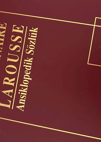 Dictionnaire Larousse  4 Cilt (Temiz, Kapaklarda Yıpranma Var) - Görsel 2