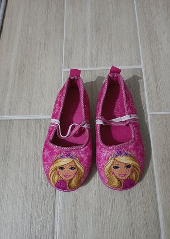 Kız Çocuk Pembe Nakışlı Sıcak Terlik - Görsel 2