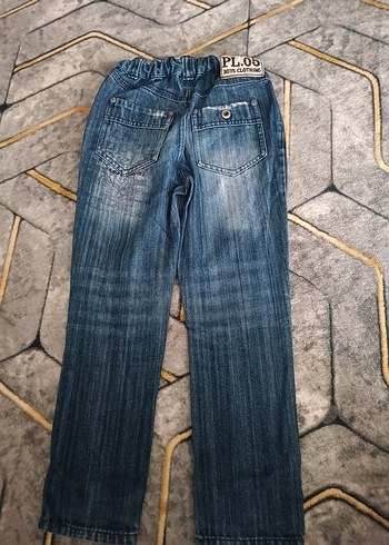 Erkek Çocuk Mavi Kot Pantolon - Görsel 2