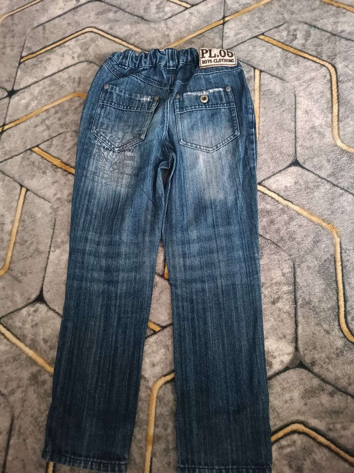 Erkek Çocuk Mavi Kot Pantolon - Görsel 2