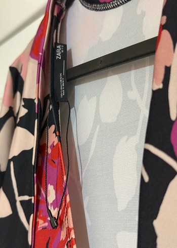 ZARA ÇİÇEKLİ ELBİSE - Görsel 3