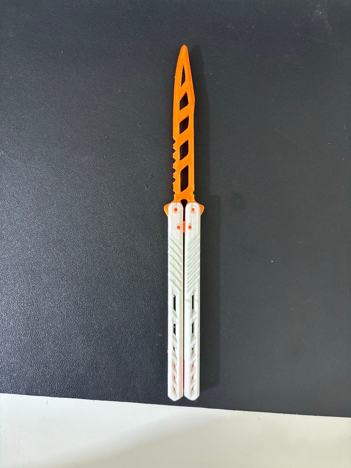 3D Oyuncak Kelebek Bıçak - Görsel 2