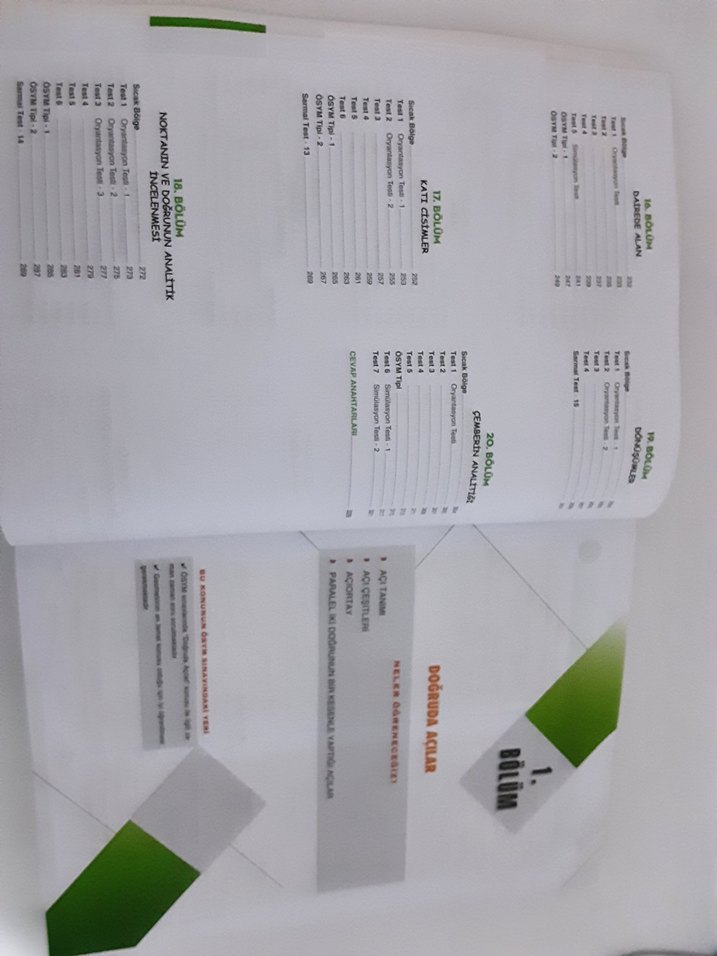 TYT-AYT Geometri Soru Bankası bilgi sarmal yayınları - Görsel 3