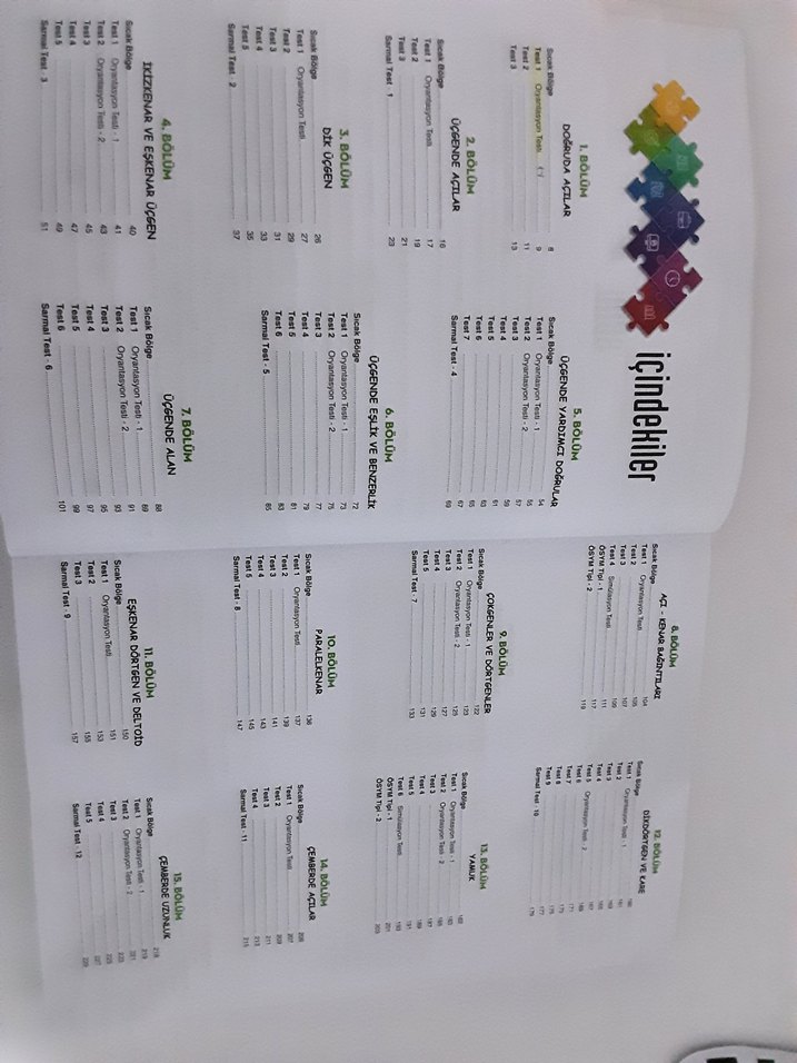 TYT-AYT Geometri Soru Bankası bilgi sarmal yayınları - Görsel 2