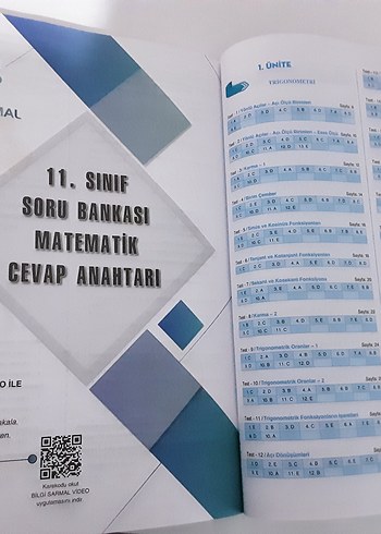 11. Sınıf Matematik Soru Bankası bilgi sarmal - Görsel 15