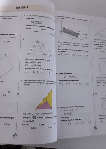 11. Sınıf Matematik Soru Bankası bilgi sarmal - Görsel 16