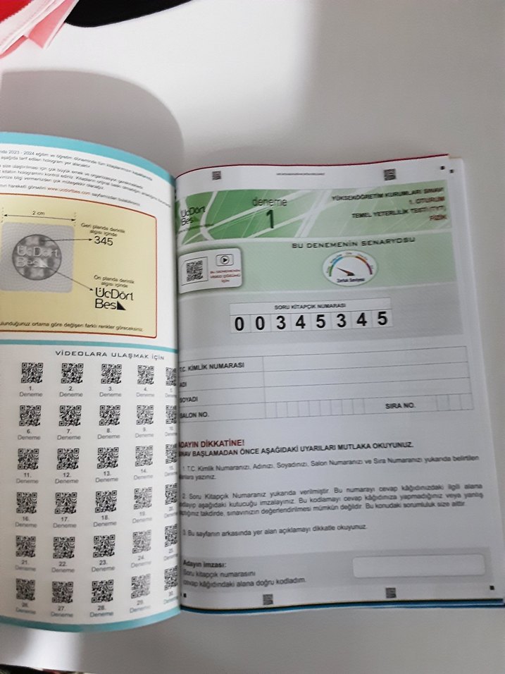 30 Adet TYT Fizik Deneme Kitabı - Görsel 2