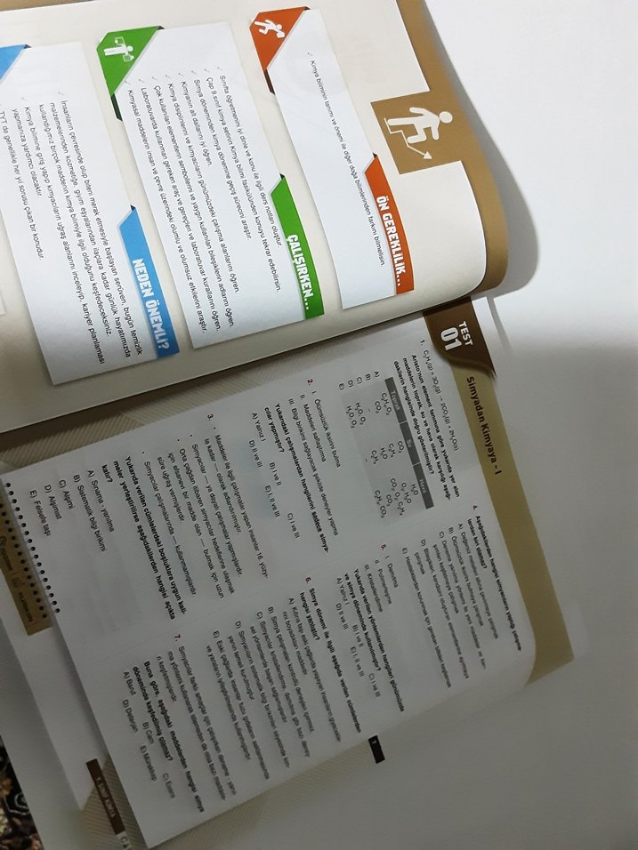 9. Sınıf Kimya Soru Bankası çap yayınları - Görsel 5