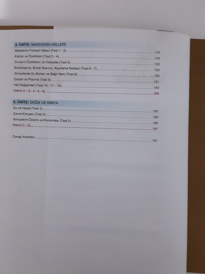 9. Sınıf Kimya Soru Bankası çap yayınları - Görsel 4