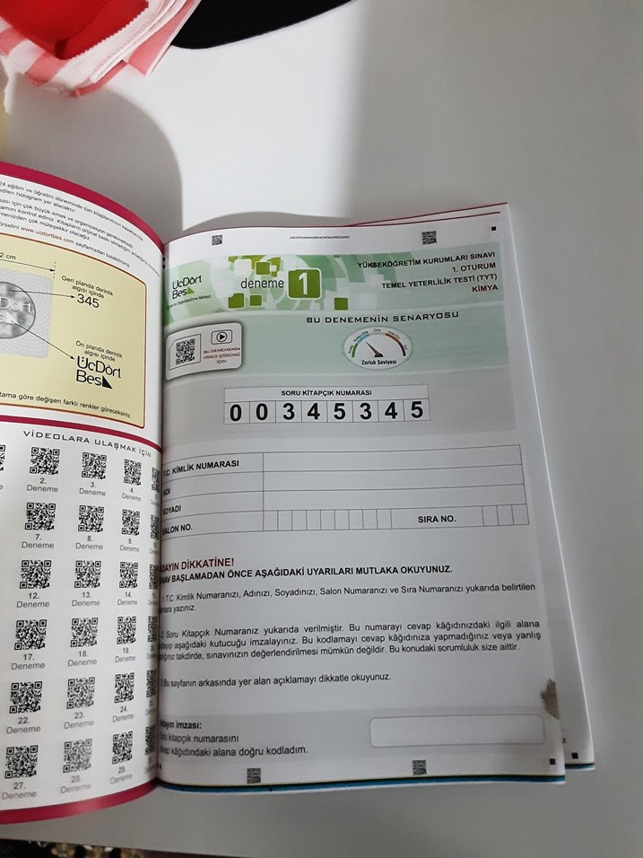 Kimya TYT 30 Adet Deneme Sınavı - Görsel 2